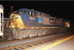 CSX C40-8W #7811 on Q439-27